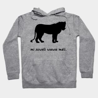 I'm A Lioness (Toki Pona) Hoodie